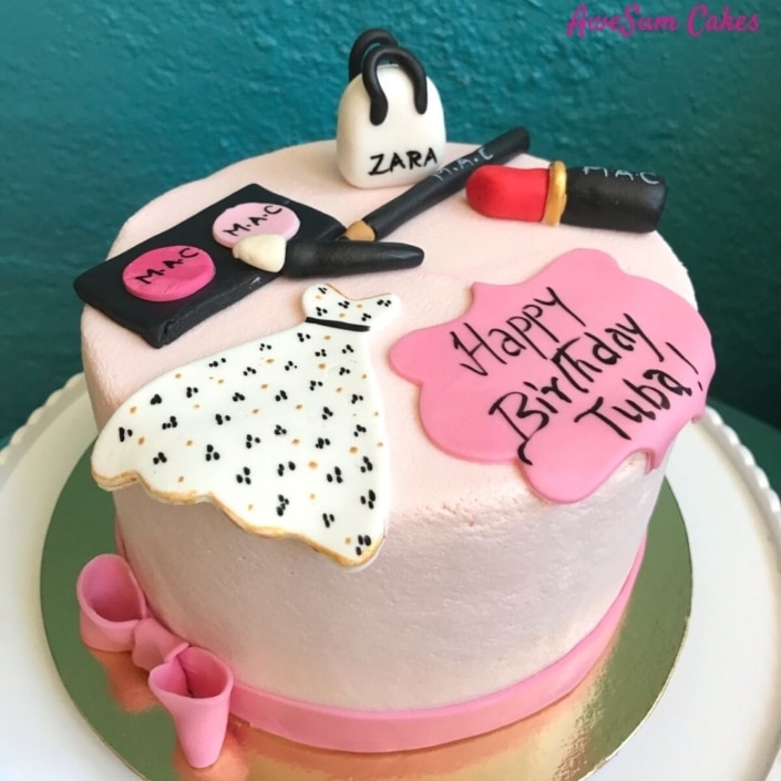 dress cake