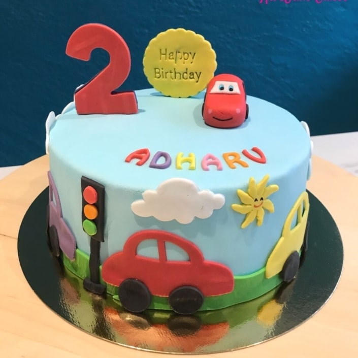 two year old cake